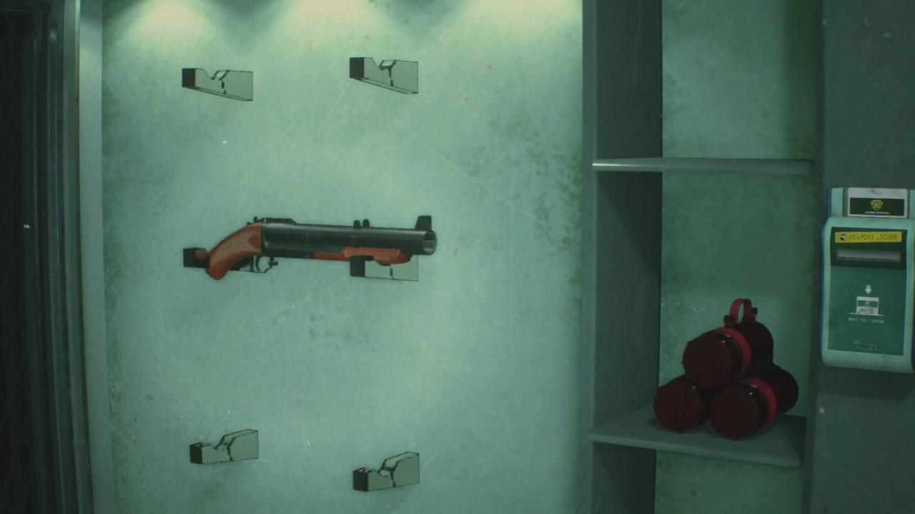 [19/02/2019] Statt der Shotgun nutzt Claire einen Granatwerfer.