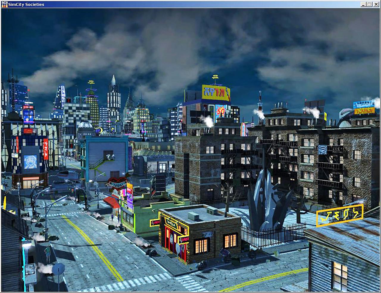 [21/02/2019] Sim City Societies erschien 2007. Es stammte allerdings nicht von Maxis, sondern von Tilted Mill. Grundsätzlich hatte es mit der Ausrichtung eines Sim City nur noch wenig gemein und vernachlässigte wirtschaftliche Aspekte des Hauptprogramms.