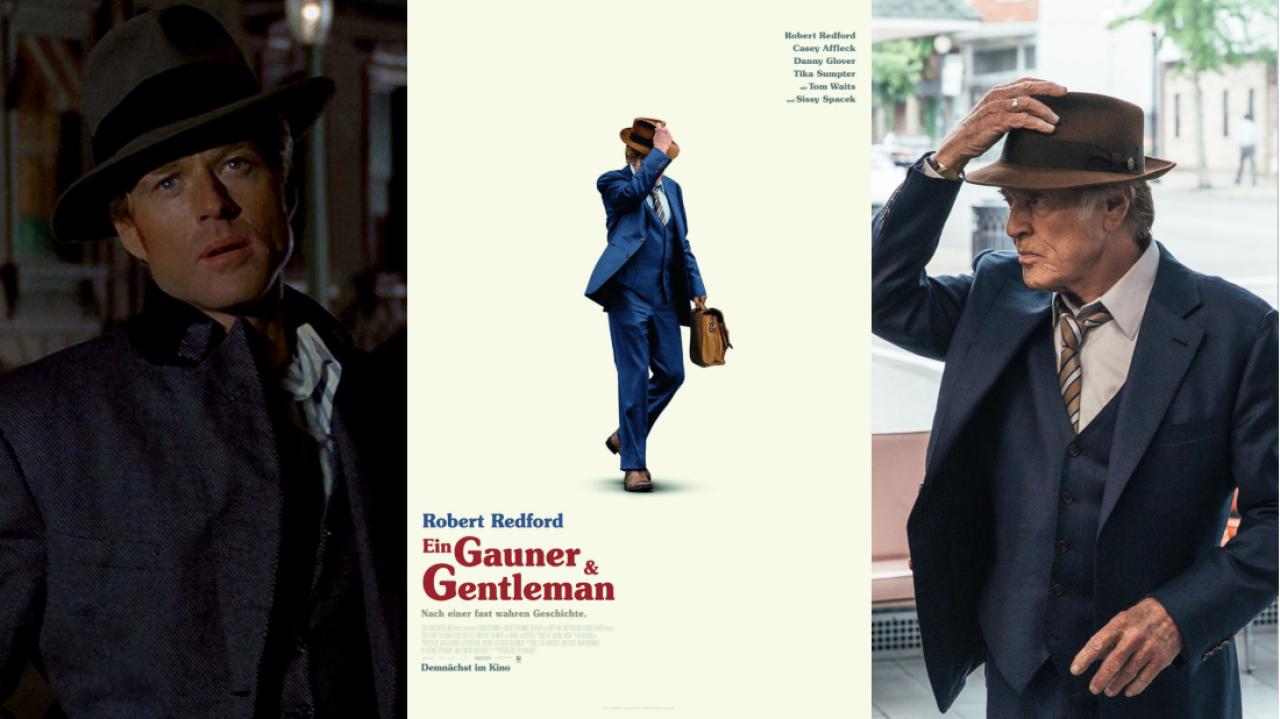 Szenenbilder aus "Der Clou" und "Ein Gauner & Gentleman"; Kinoplakat zu "Ein Gauner und Gentleman"