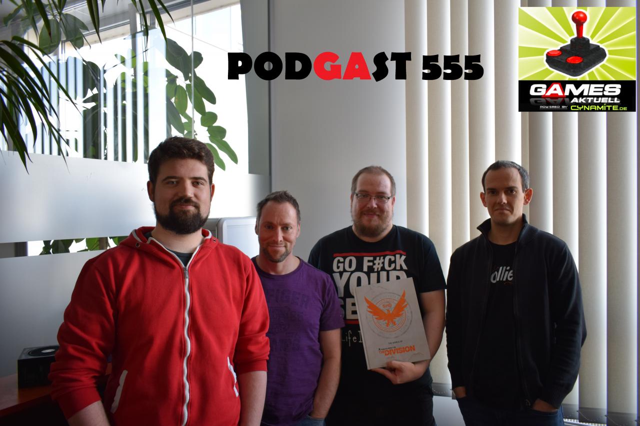 [21/03/2019] Games Aktuell Podcast 555: David, Andy, Matthias und Daniel