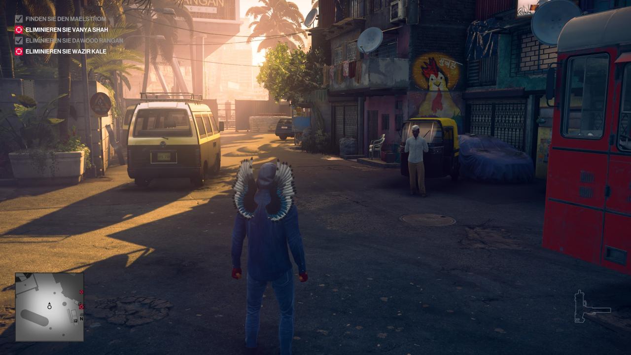 [22/03/2019] Eine der wenigen ruhigeren Ecken in Mumbai bei Hitman 2
