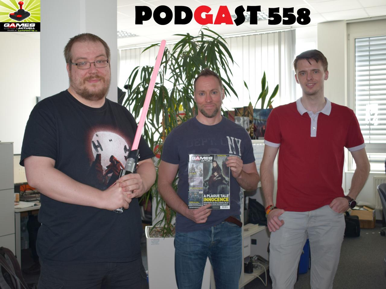 [18/04/2019] Games Aktuell Podcast 558: Matthias, Andy, Alexander