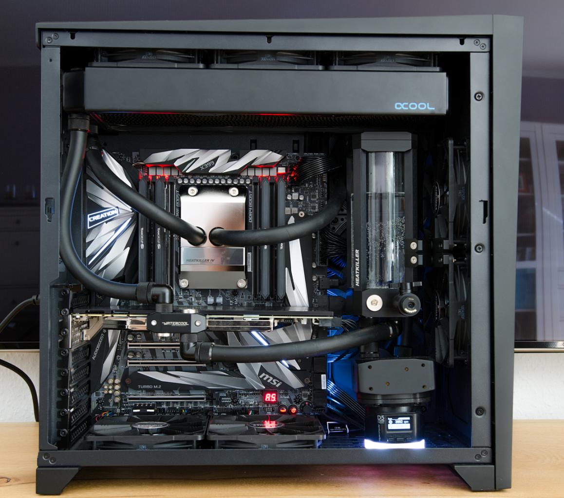 [12/04/2019] Individuelle Wasserkühlung des PC Games Hardware-Users confjuzed.