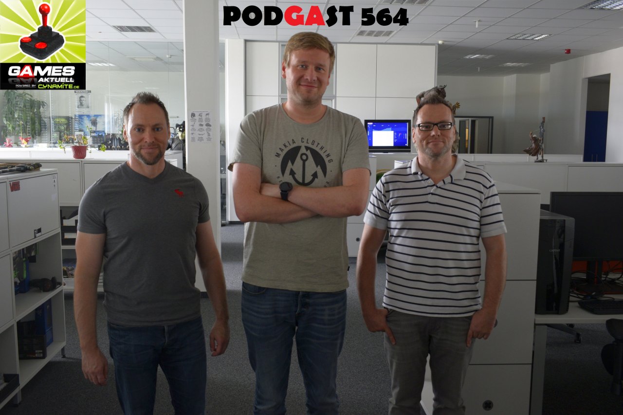 [31/05/2019] Games Aktuell Podcast 564: Andy, Matti, Thomas