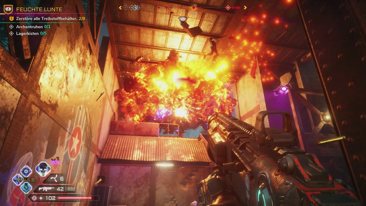[15/05/2019] Das fetzt! Man merkt, dass id Software bei den Shooter-Kämpfen beratend mit an Bord war.