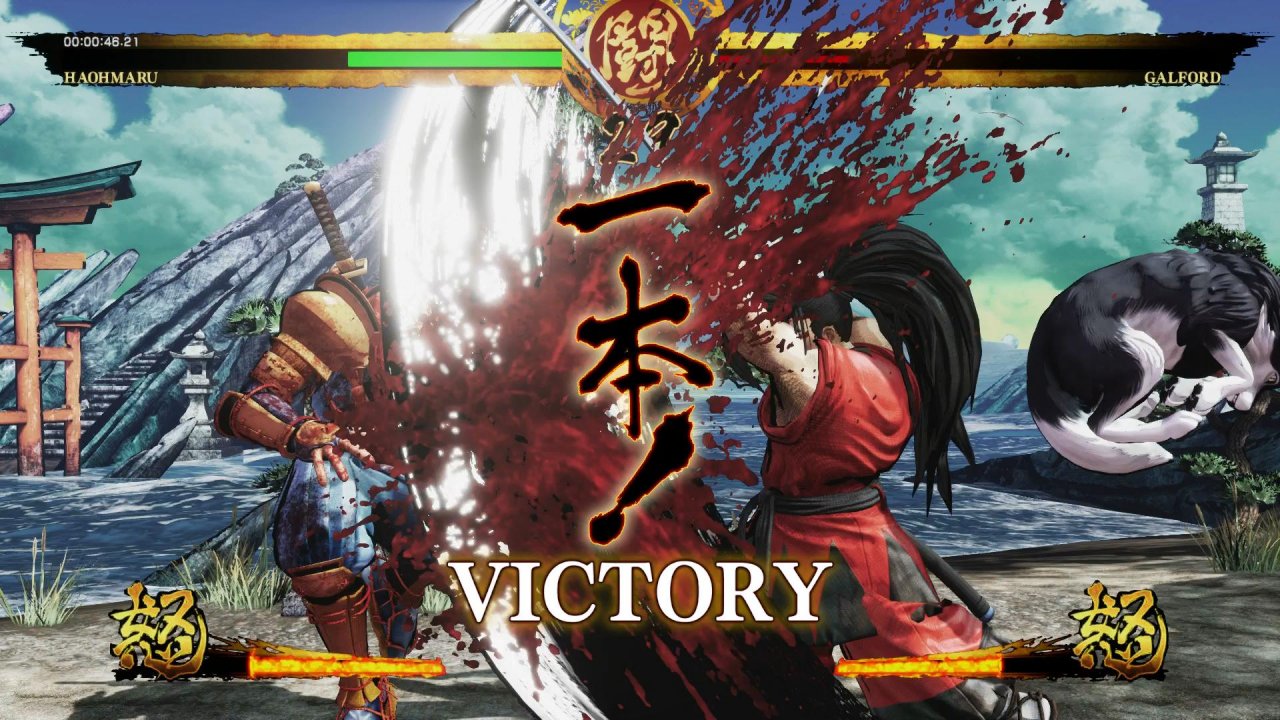 [17/05/2019] Samurai Shodown geizt nicht mit brachialen Effekten. Bei fast jeder Aktion blinkt und blitzt es gewaltig auf dem Bildschirm. 