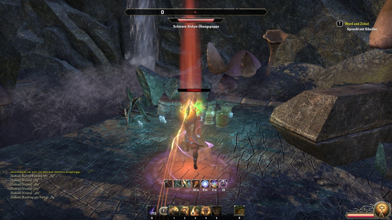 [24/05/2019] TESO: Elsweyr - PvP-Artefaktwaffe Volendrung: Mit Verhasster Ansturm stürmt ihr zu einem entfernt stehenden Gegner und verpasst ihm sofort eine ordentliche Schelle.&nbsp;