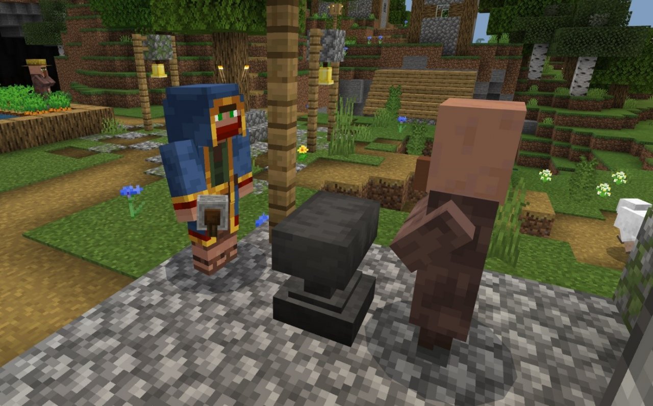 [24/05/2019] Das Ende April 2019 veröffentlichte Village-&-Pillage-Update integriert zahlreiche neue Dörfer und Berufe in Minecraft. Zudem erweitert es den Minecraft Marketplace um den Travelling Trader. Mit dem Download des Updates unterstützen Spieler automatisch die US-Wohltätigkeitsorganisation Charity: Water.