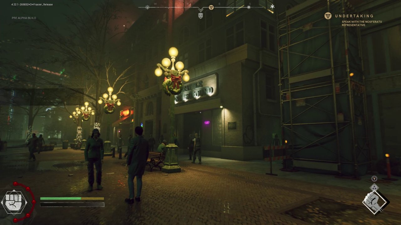 [12/06/2019] Viele NPCs bevölkern die Straßen von Seattle, wir können sie als unfreiwillige Blutspender nutzen.