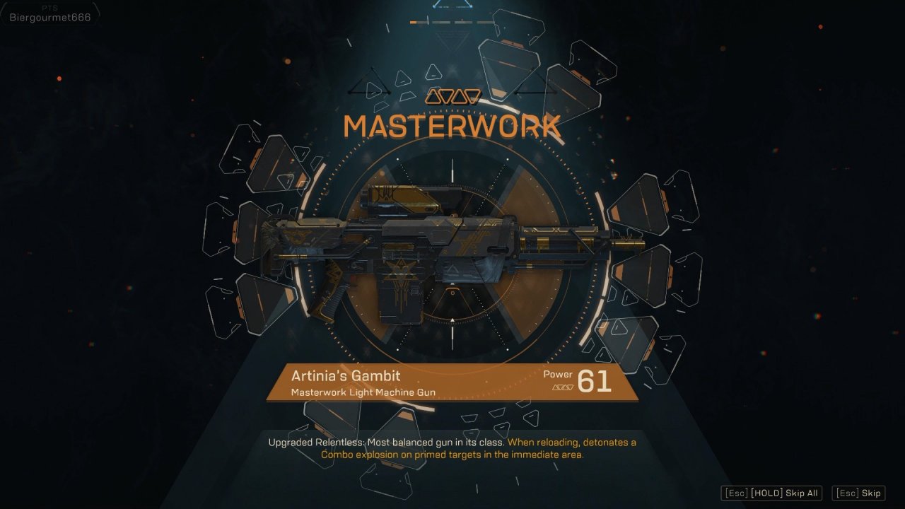Auf dem Test Server haben sich die Entwickler des Glück-Attributs entledigt. So dürft ihr euch nun öfter über Masterwork-Drops freuen.