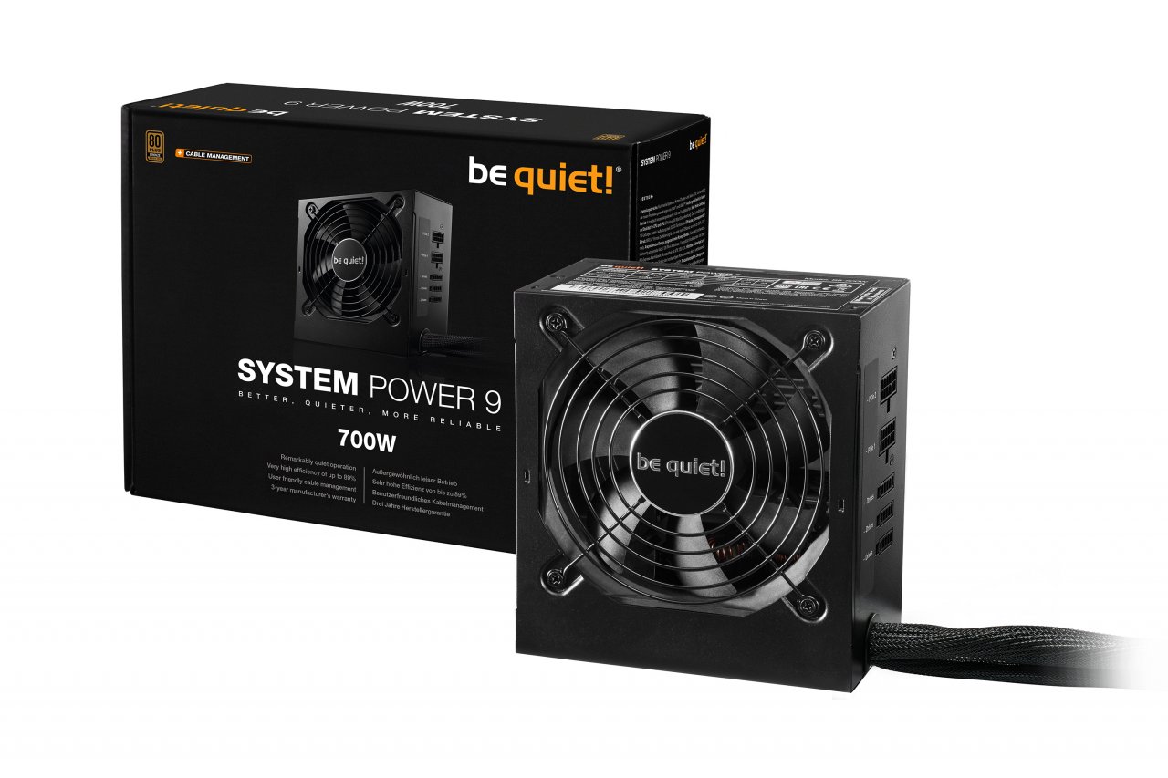 [24/07/2019] Be quiet! System Power 9 CM, hier mit 700 Watt Leistung