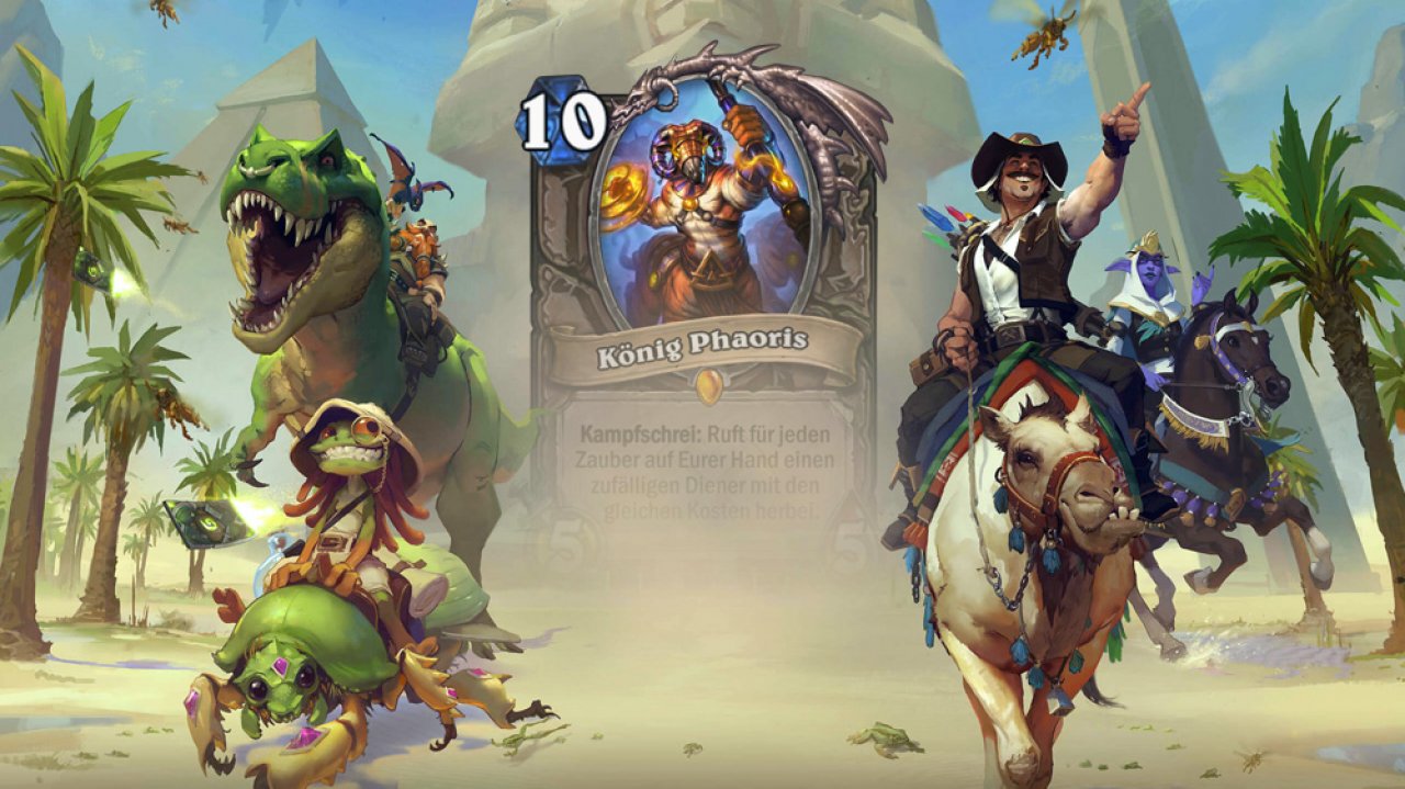 [29/07/2019] Hearthstone: Retter von Uldum Kartenveröffentlichung - König Phaoris (1)