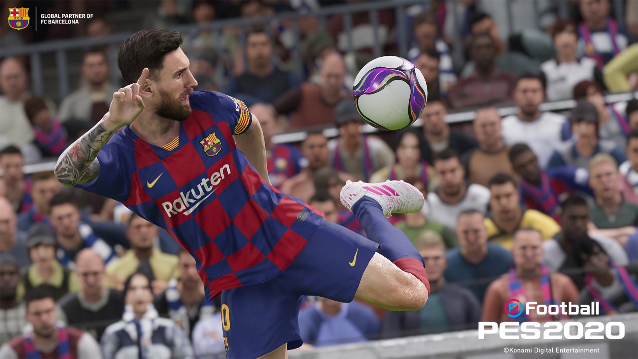 Hacke, Spitze, 1-2-3: In PES 2020 stehen euch neue Möglichkeiten bei Ballannahme- und -verarbeitung zur Verfügung.