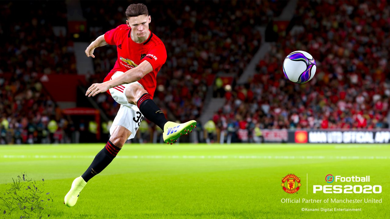 Manchester-Profi Scott McTominay ist nicht nur globaler Botschafter von PES 2020, sonder wird auch zusammen mit Lionel Messi das Cover zieren.