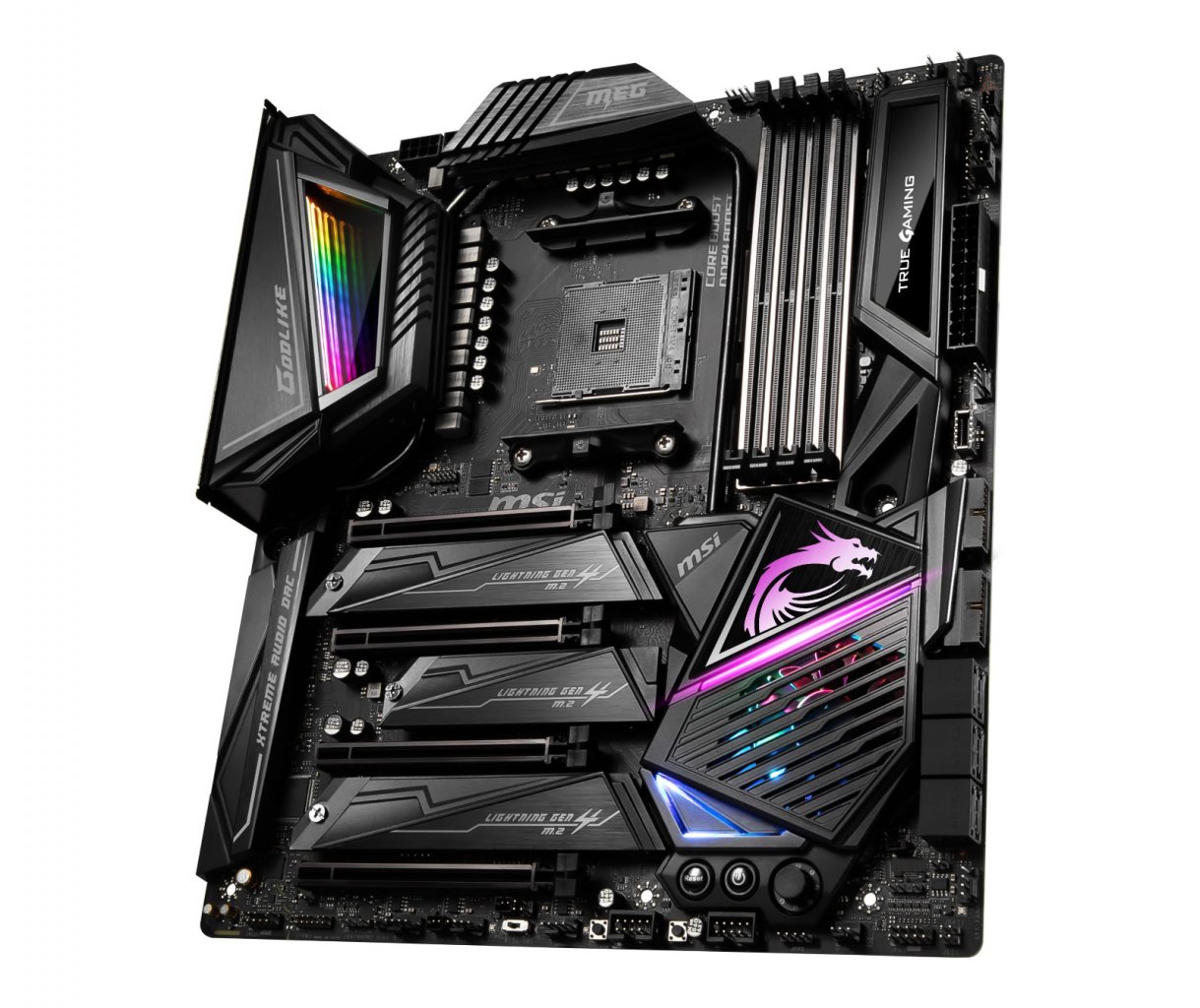 [10/07/2019] MSI MEG X570 Godlike - mit 700 Euro das aktuell zweitteuerste X570-Mainboard.