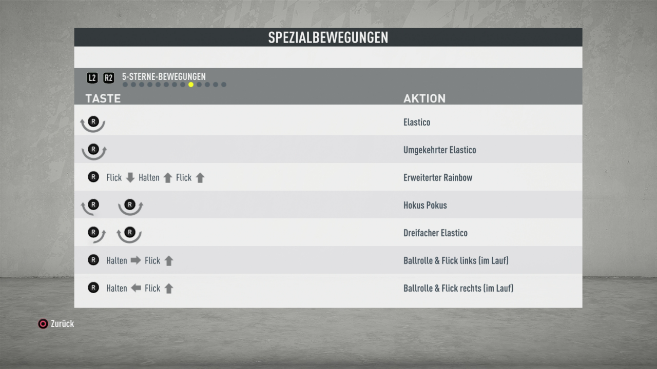[19/09/2019] Liste der FIFA 20 Tastenkombinationen für alle Tricks und Spezialbewegungen. (9)