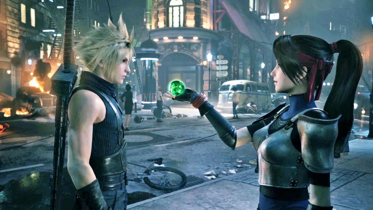 [20/09/2019] Zeitgeist: Square Enix greift für das Remake offensichtlich auch aktuellere Themen der Weltgeschichte auf, etwa selten dämliche Jugendliche, die auf Waschmittelkapseln beißen.&nbsp;