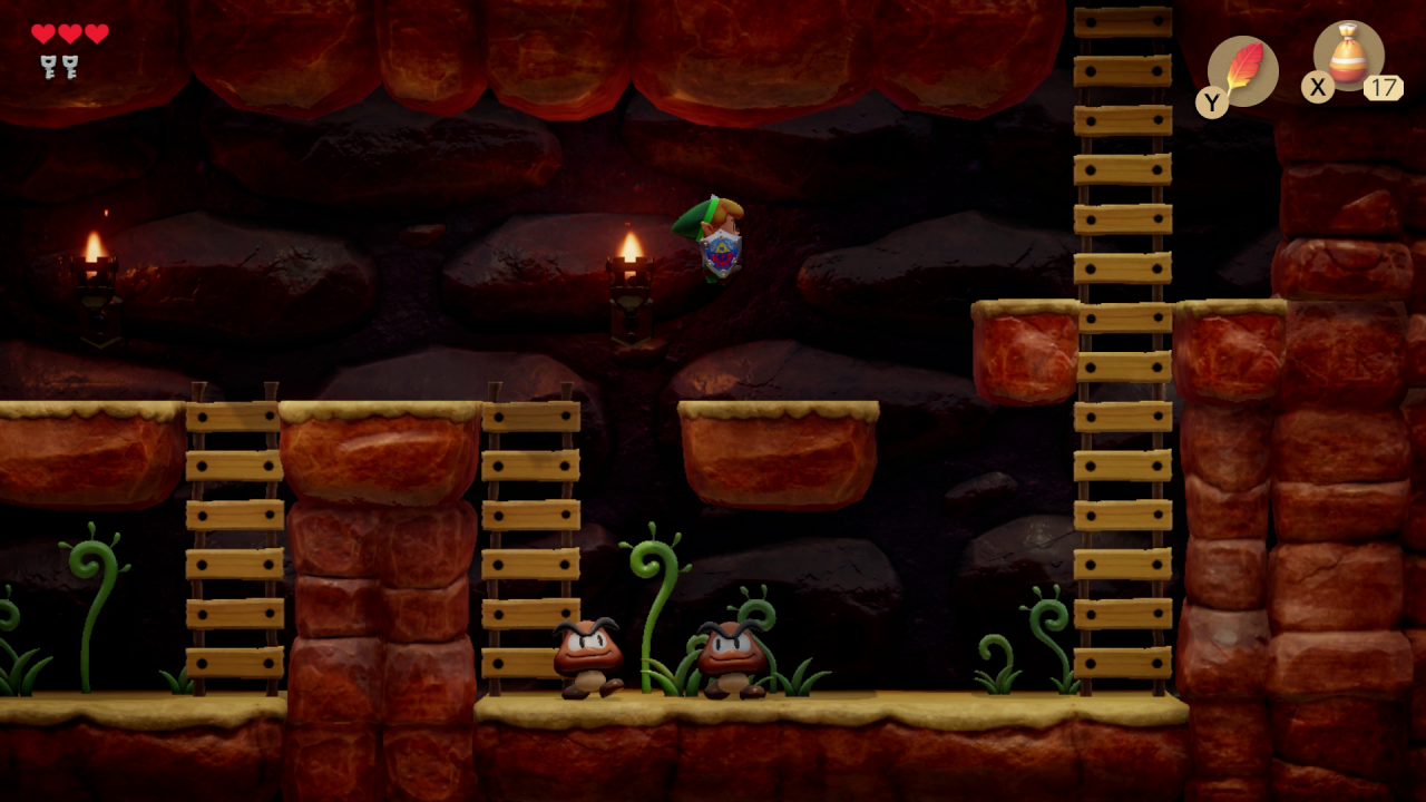 [19/09/2019] Die 2D-Abschnitte des Originals sind natürlich wieder mit dabei. Hier trifft man besonders häufig auf Gaststars aus Super Mario.