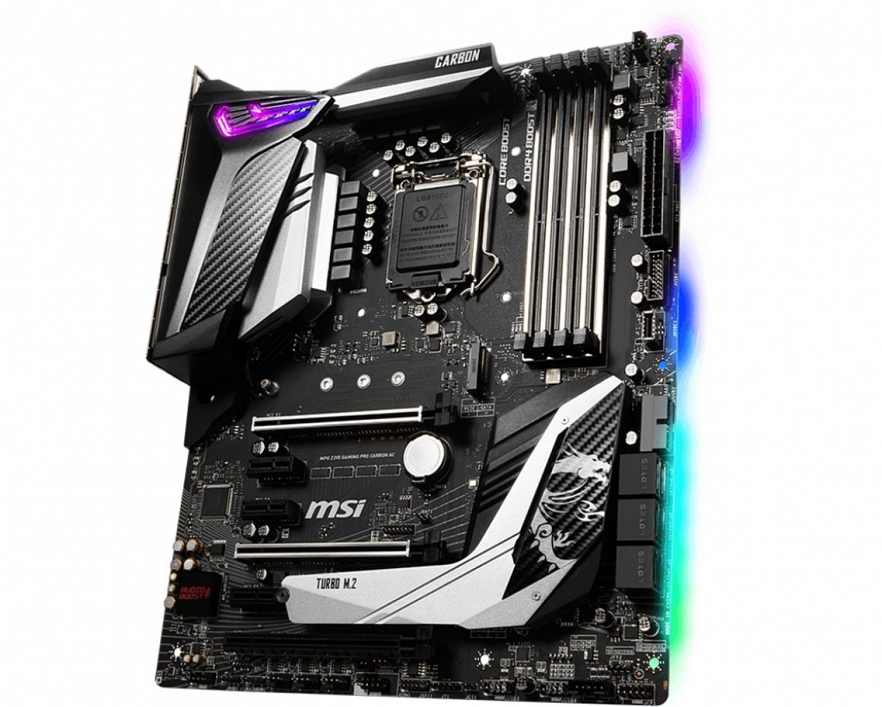 [01/10/2019] MSI MPG Z390 Gaming Pro Carbon AC: Solides 200-Euro-Mainboard für den Sockel 1151 v2 mit ordentlichen Übertakungsoptionen