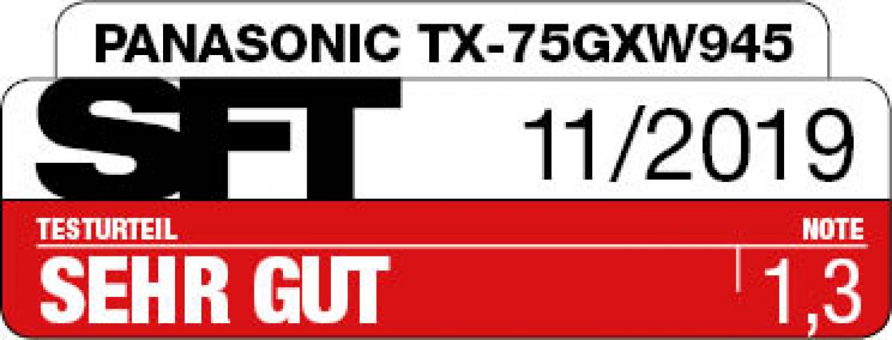 [22/10/2019] Panasonic TX-75GXW945 Note