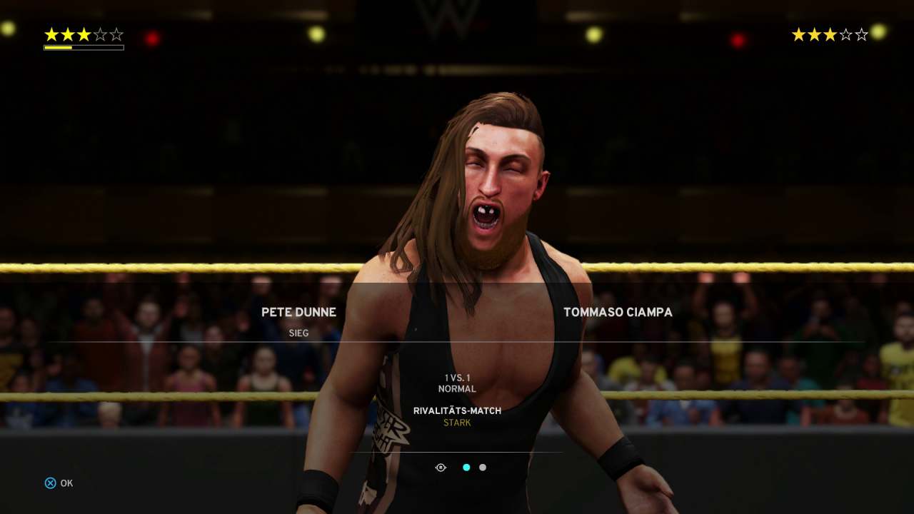 [29/10/2019] Wow, gut, dass der Name unten drunter steht, ansonsten hätten wir Pete Dunne wohl nicht erkannt.