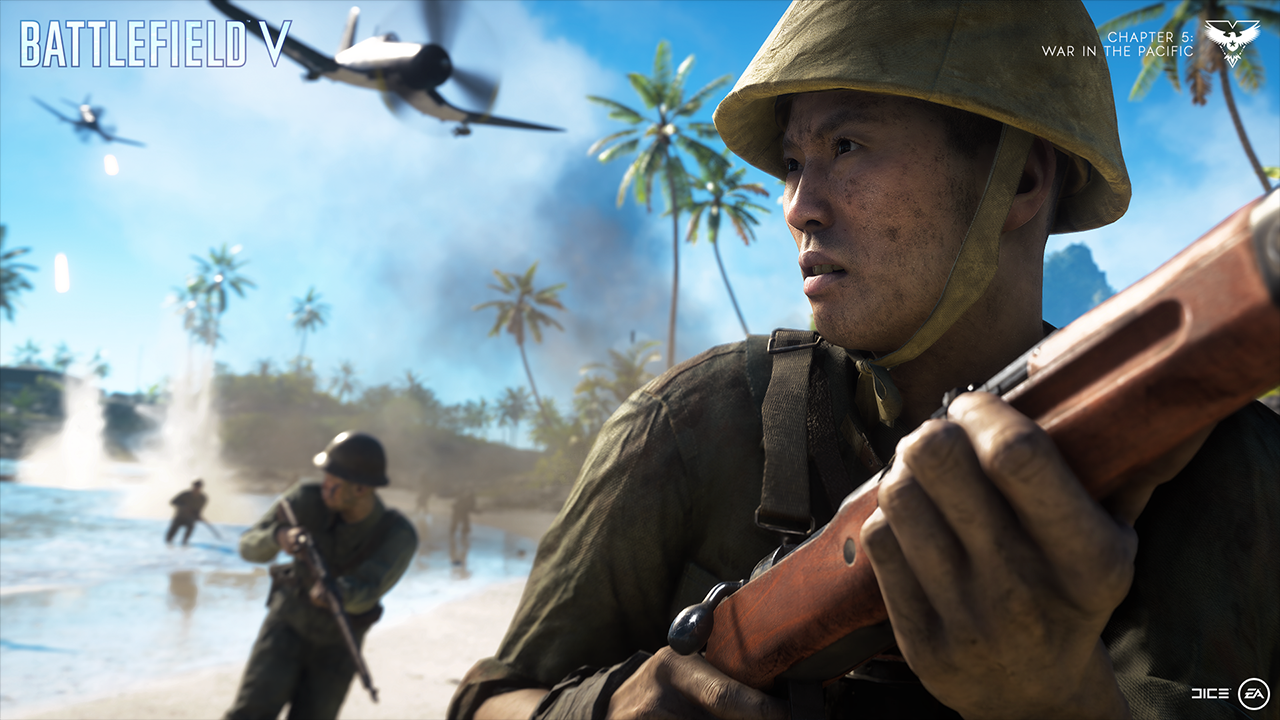 [28/10/2019] Mit der Zeit ist der Umfang von Battlefield 5 gewachsen. Die aktuell neuesten Maps führen uns in den Pazifikkrieg.