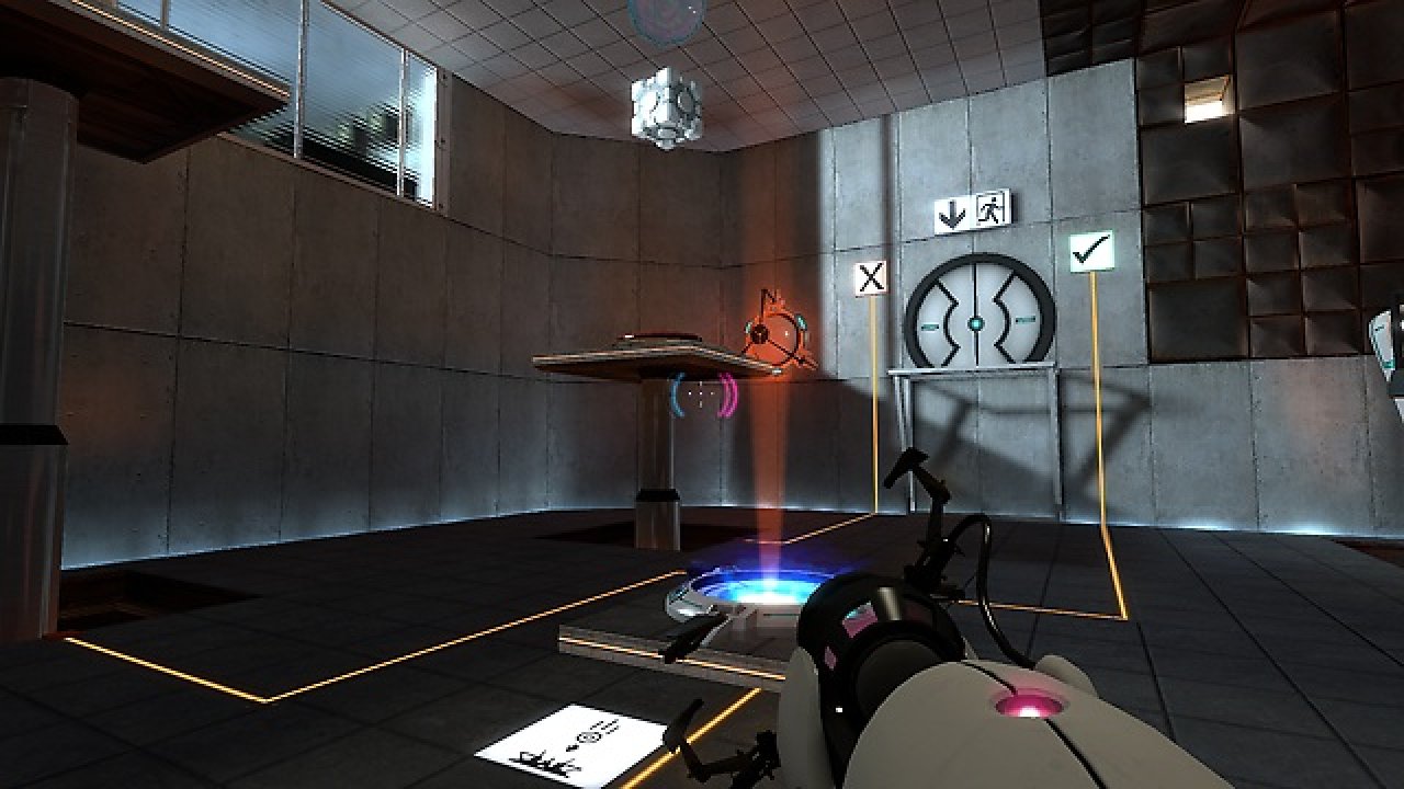 [31/10/2019] Wäre Portal lediglich ein normales Puzzlespiel, hätte es vermutlich nie den Kultstatus erreicht, den es heute hat. Erst durch die rotzfreche Computer-KI GLaDOS als Gegenspielerin gewann der Titel an Stimmung hinzu.