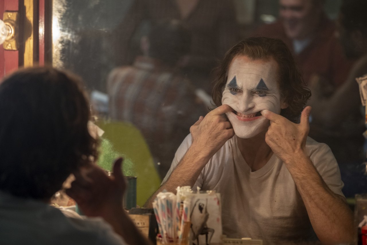 Joaquín Pheonix als Joker.