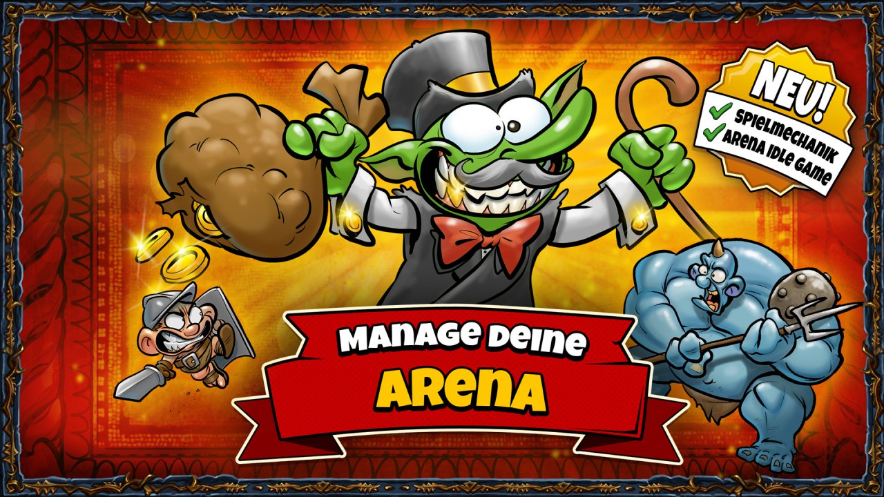 [02/10/2019] Shakes and Fidget: Das erwartet euch im großen neuen Arena-Update