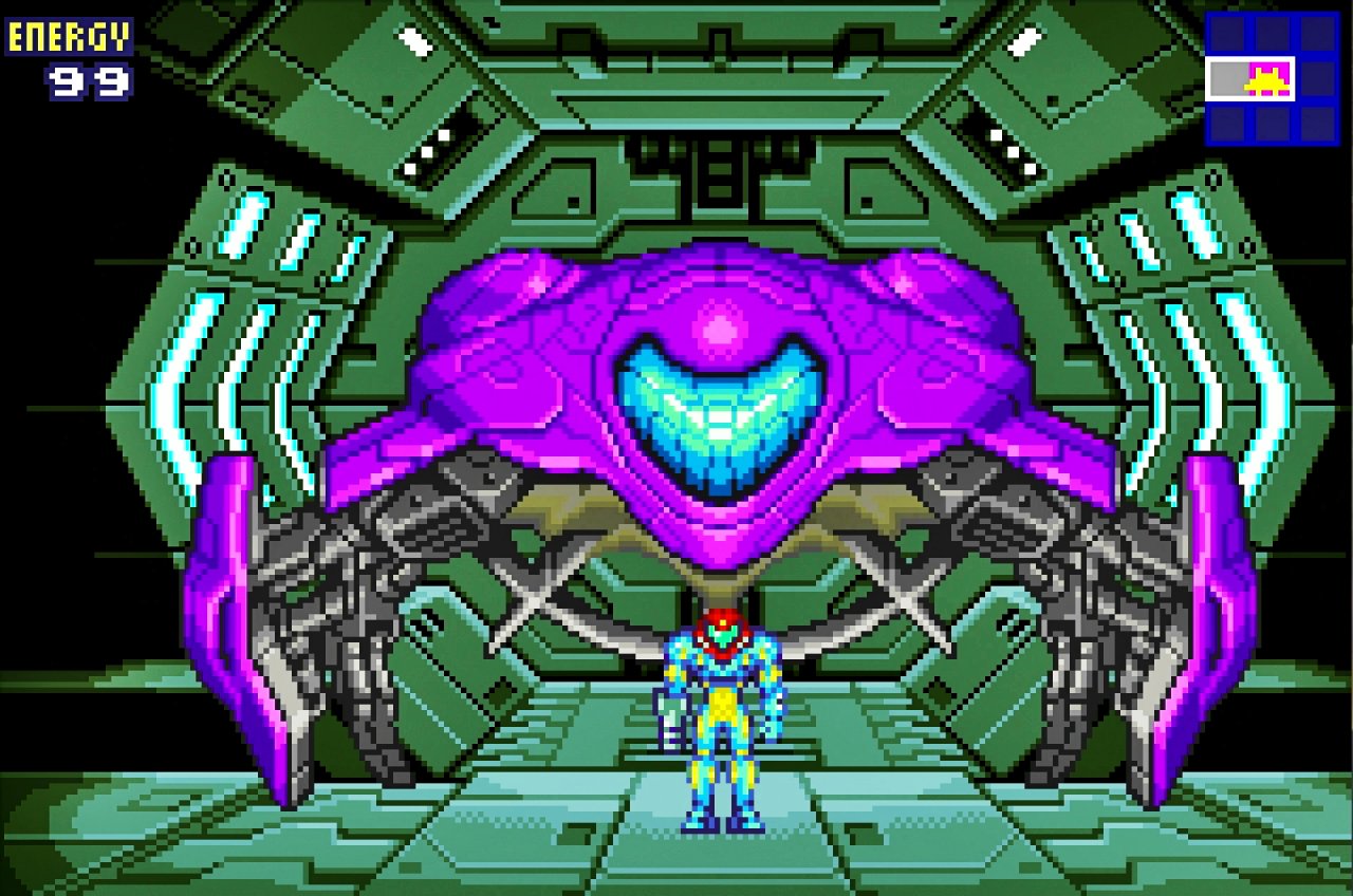 [18/11/2019] Samus’ Schiff sieht in Fusion anders aus, als man das aus Teilen der Serie kennt, und dient lediglich als nette Raumdeko.