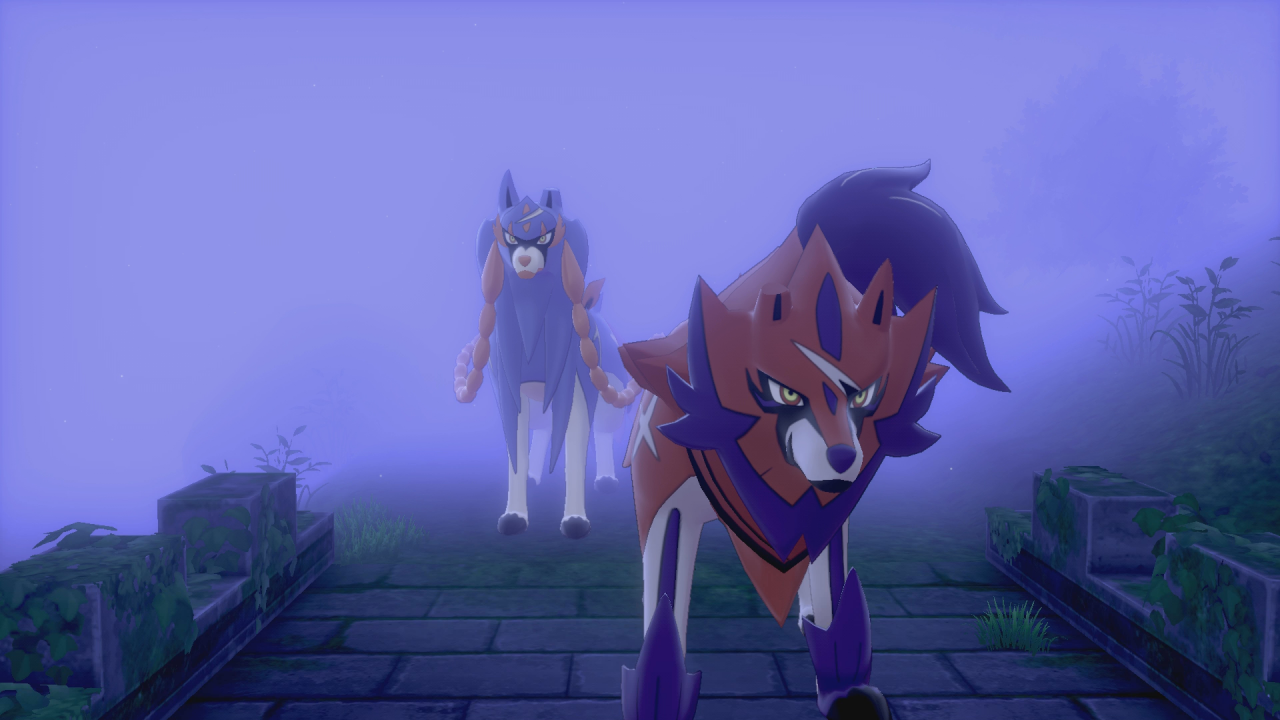[11/12/2019] Stehen diese beiden Pokémon nun wirklich vor uns oder betrachen wir eine Illusion? So richtig sicher können wir uns im Verlauf der Geschichte nicht sein.&nbsp;
