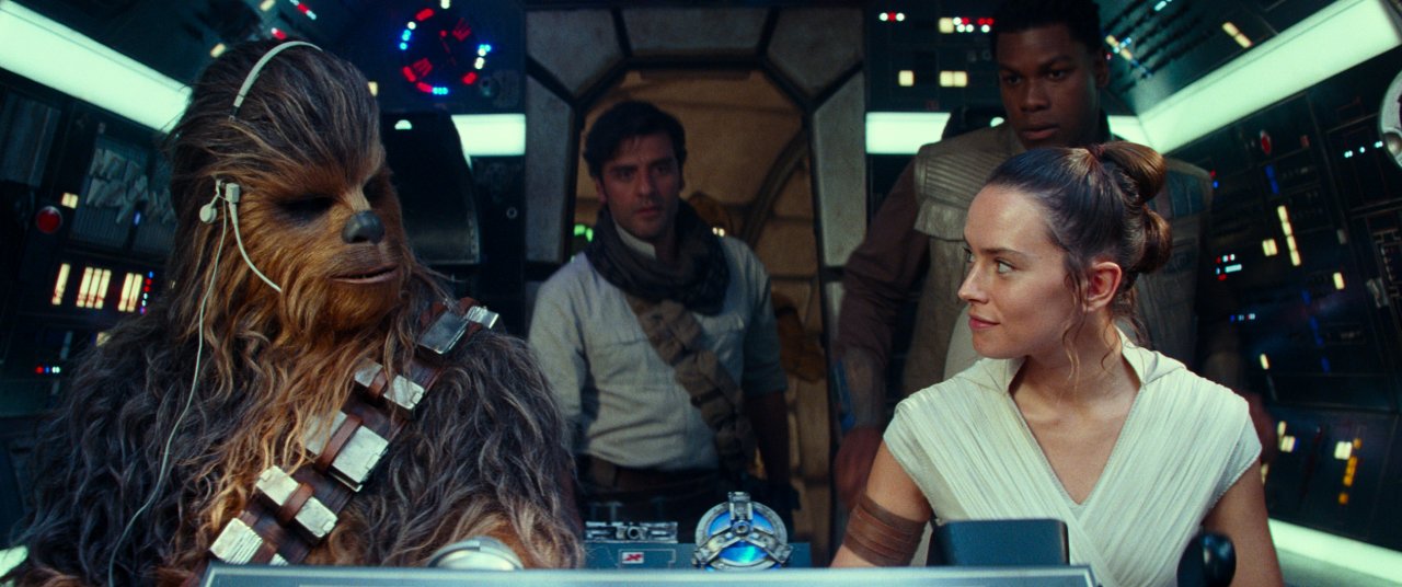 [17/12/2019] Rey, Finn, Poe und Chewbacca sind natürlich auch in Star Wars: Episode 9 wieder dabei.