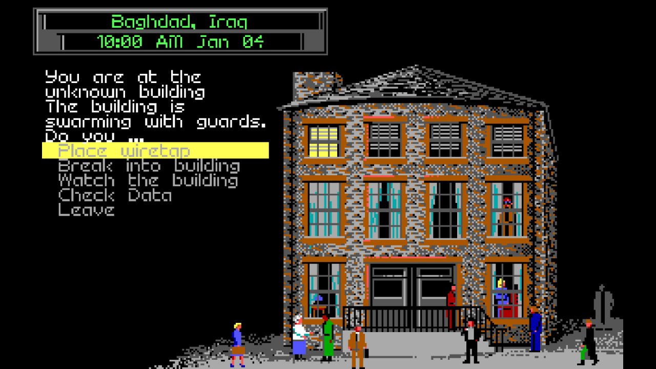 [27/02/2020] Zu den eher ungewöhnlichen Spielen aus Sid Meiers eindrucksvollem Portfolio zählt der Geheimagenten-Simulator Covert Action (1991). Als wahlweise männlicher oder weiblicher Spezialagent müsst ihr darin Superschurken aufspüren und zu Fall bringen.