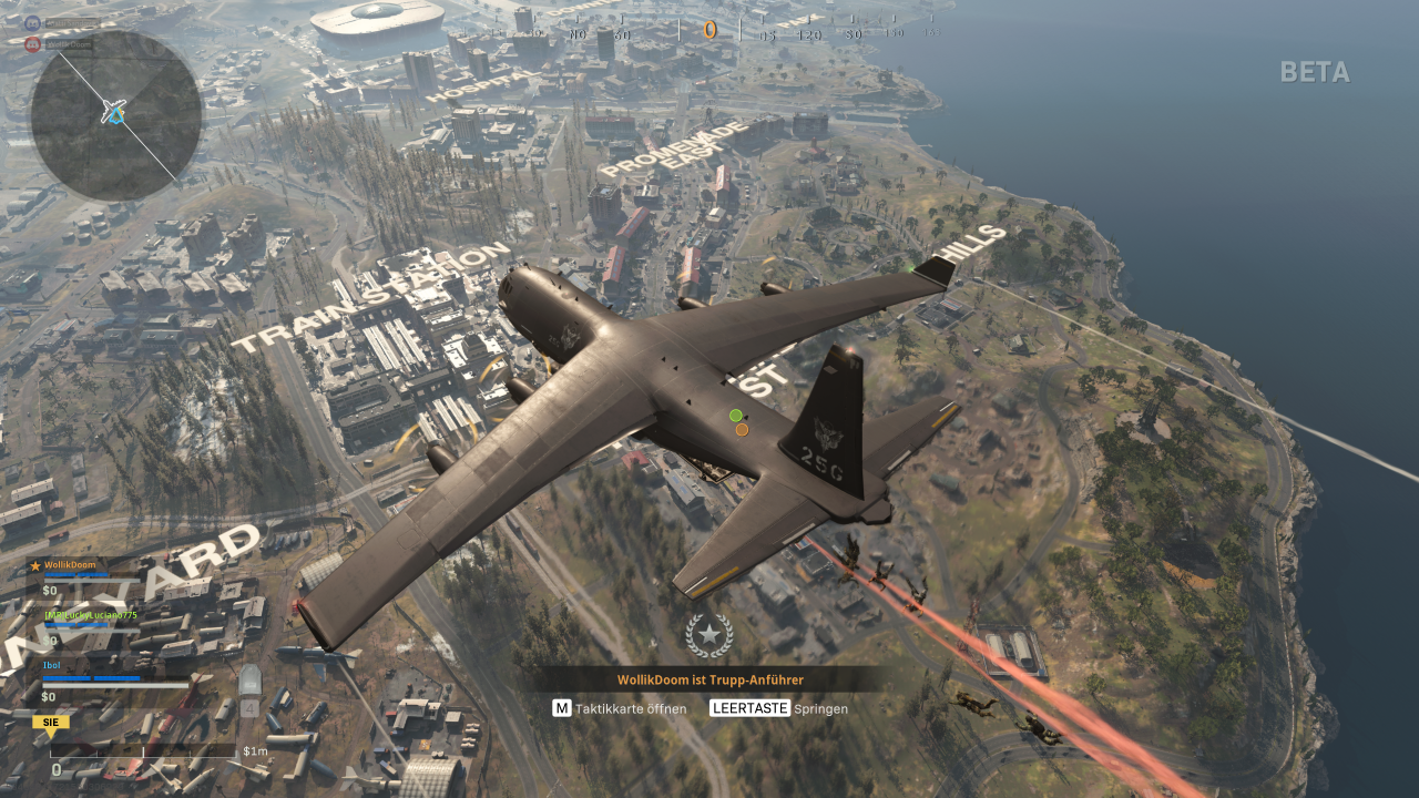 [18/03/2020] Bis zu 150 Spieler landen auf der riesigen Map von Call of Duty: Warzone.