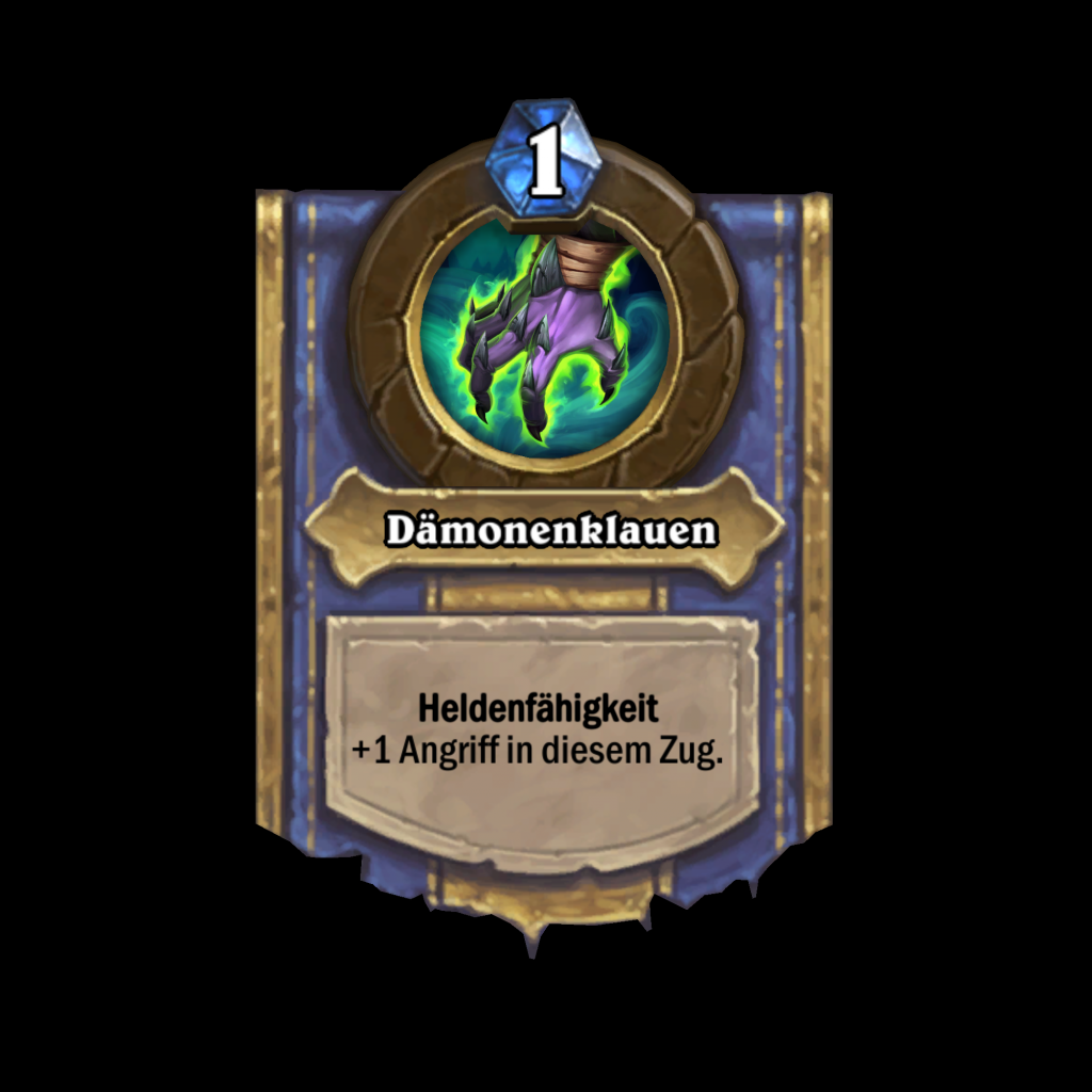 [17/03/2020] Dämonenjäger-Karten: Illdians Heldenfähigkeit Dämonenklauen