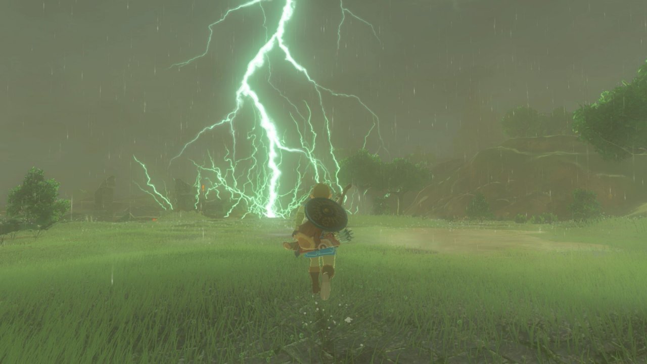 [03/03/2020] Die Entwickler legten viel Wert darauf, dass Gameplay-Systeme miteinander interagieren. Tragt ihr beispielsweise ein Schwert, während ein Gewitter aufzieht, müsst ihr euch nicht wundern, wenn ihr plötzlich vom Blitz getroffen werdet.