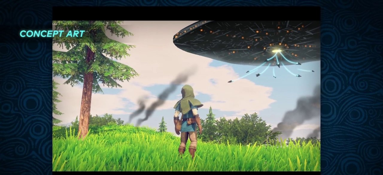 [03/03/2020] Brich die Konventionen! Unter diesem Motto sammelte das Entwicklerteam immer wieder neue Ideen. Ein Designer schlug etwa vor, dass ein riesiges Ufo über Hyrule auftaucht und Vieh auf den Weiden entführt.