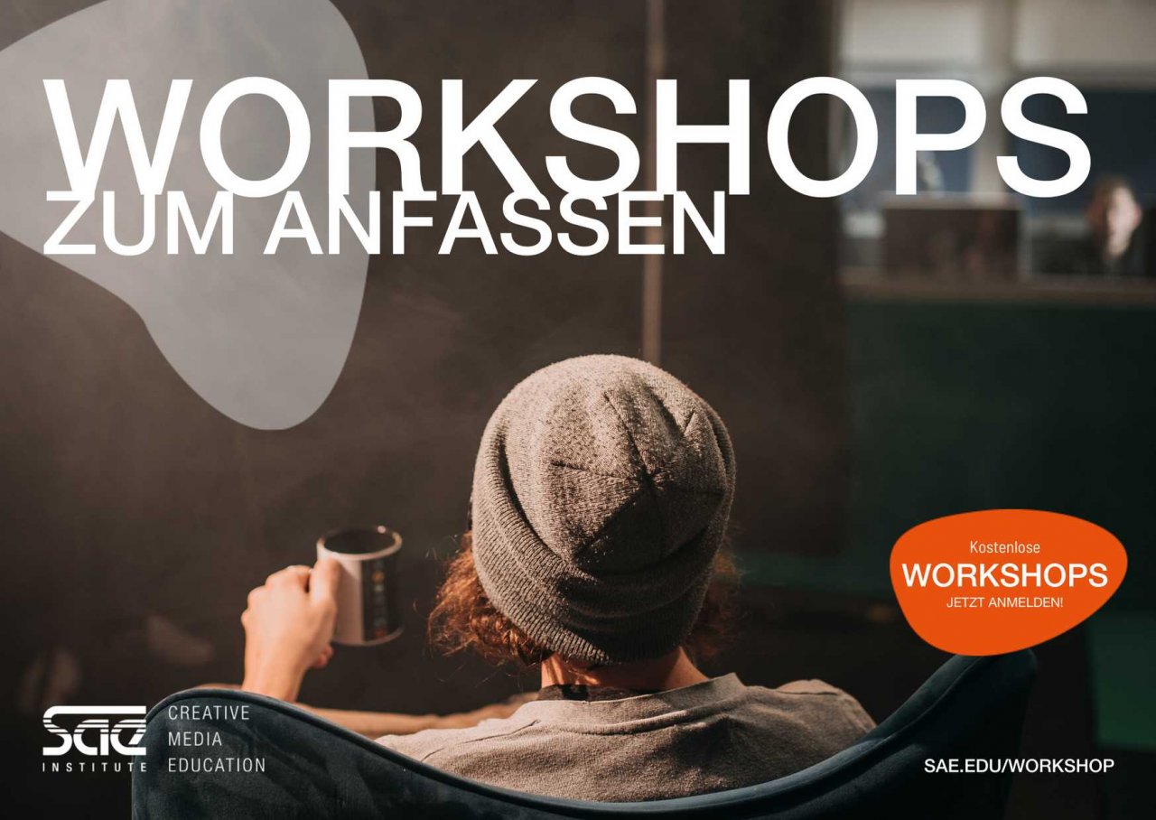[06/04/2020] SAE Institute: Game Design & mehr - Jetzt kostenlose Workshops buchen!