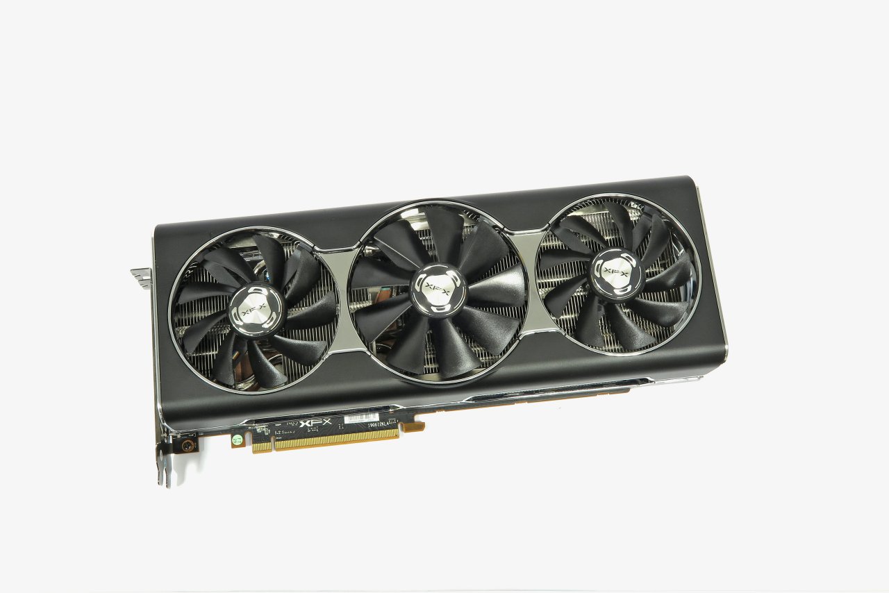 [14/04/2020] Offenbar bei Minern begehrter als andere Grafikkarten, die in Games schneller sind: Die AMD Radeon RX 5700 XT, hier ein Modell von XFX.