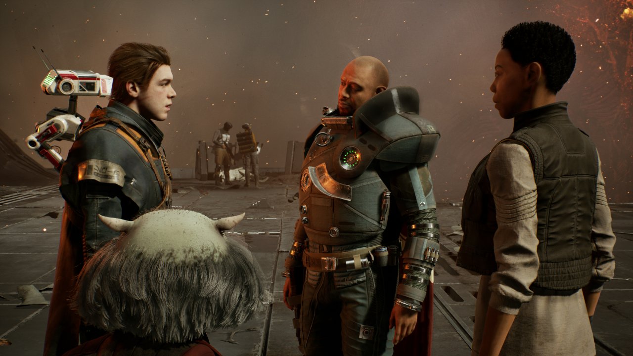 [23/04/2020] Im Spielverlauf vom Jedi: Fallen Order schart Padawan Cal Kestis eine ganze Reihe Verbündeter um sich. Der kleine Druide BD-1 ist immer mit dabei. Er ist nicht nur unfassbar niedlich, sondern hilft auch mit Hinweisen und Stimpacks weiter. &nbsp;