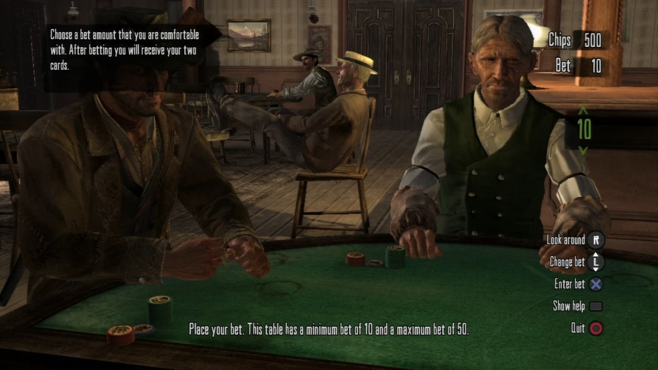 [03/04/2020] Im Saloon konnten wir pokern und unser wohlverdientes Geld auf den Kopf hauen. Nicht selten kam es im Verlauf der Spiele auch zu Streitigkeiten zwischen den Beteiligten. &nbsp;