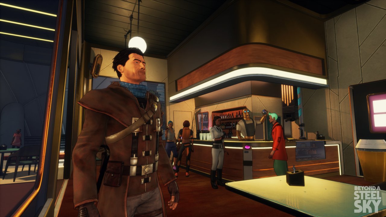 [26/05/2020] Auf den ersten Blick könnte man denken, Telltale-Spiele und Beyond a Steel Sky teilen sich den selben Look. Jedoch überzeugt der neue Revolution-Titel grafisch weitaus mehr.&nbsp;