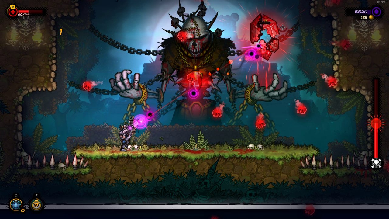 [04/05/2020] Nach jeweils drei Levels steht ein großer Bosskampf an.