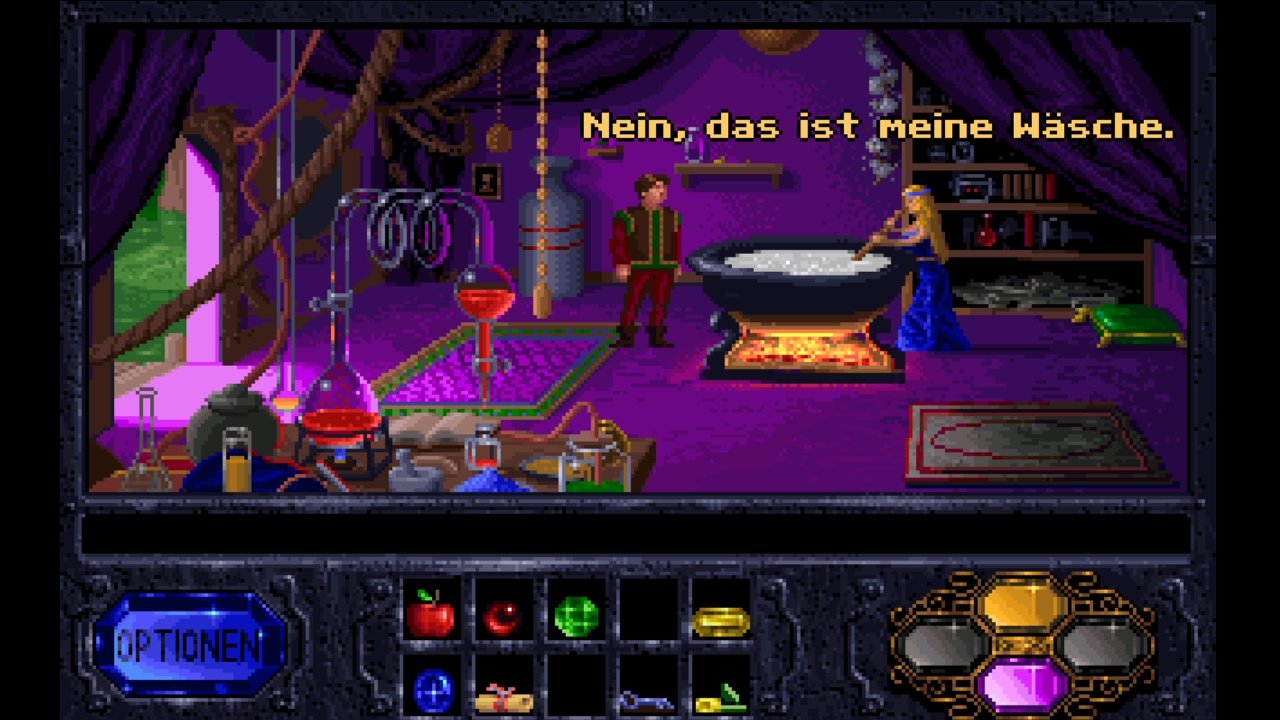 [05/06/2020] Die kurzen Gespräche mit der jungen Magierin Zanthia offenbaren ihr schnippisches Mundwerk und machen Lust auf den Nachfolger Hand of Fate, in der sie als Protagonistin dient. &nbsp;