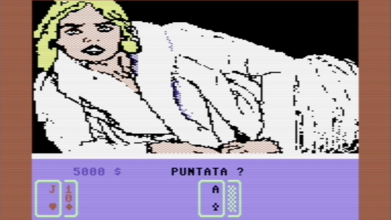 [16/07/2020] Dieses Bild hat Torben-Hendrik aus dem Waldorfkindergarten in 52511 Ursulapoppenricht mit True Paint gemalt. Die Firma Logica kaufte es 1985 für ihr Werk Strip Jack. (Bild: C64)&nbsp;&nbsp;