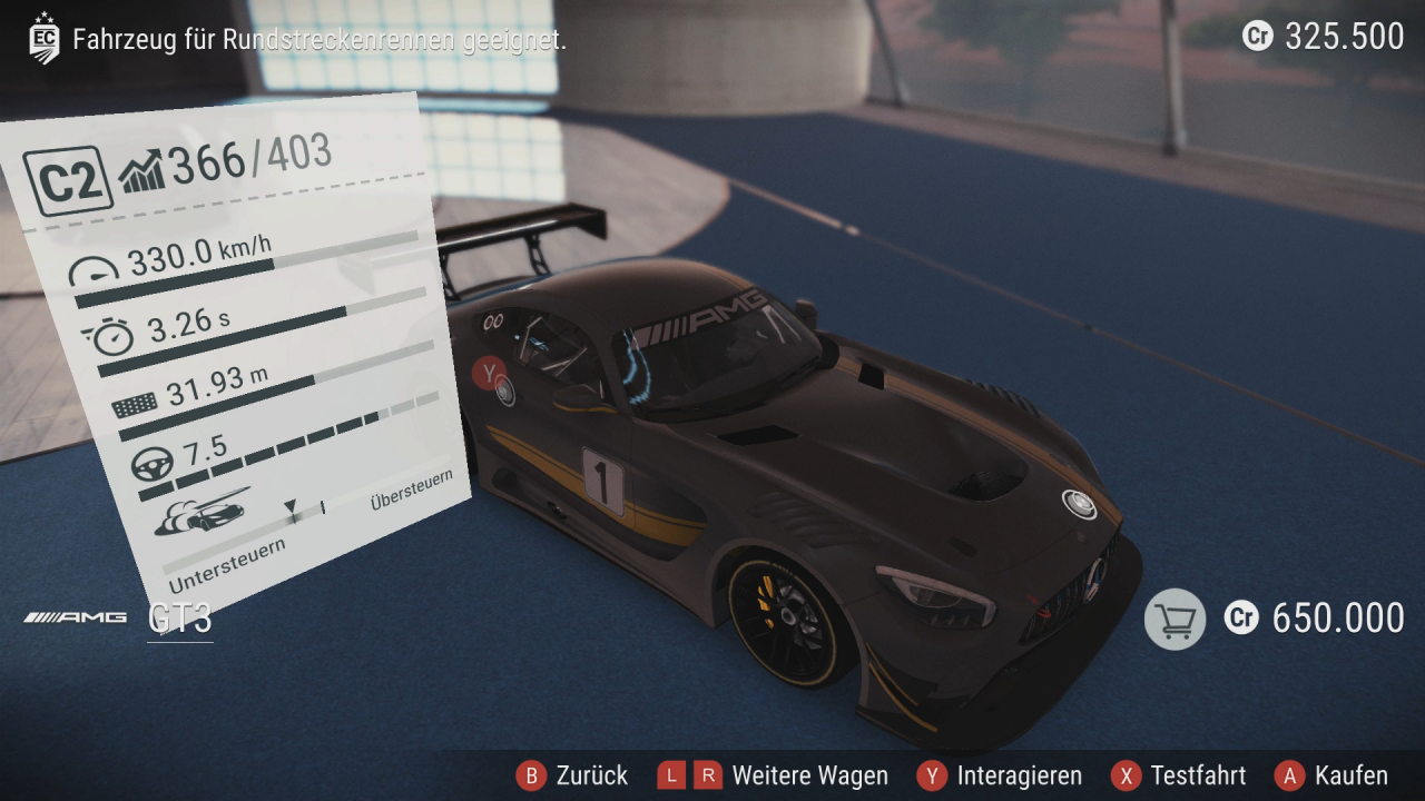 [10/09/2020] Hier sehen wir den neu hinzugefügten Mercedes AMG GT 3.
