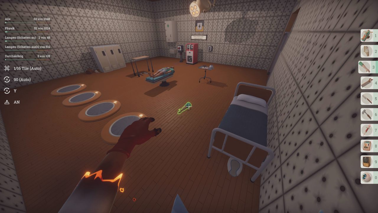 [17/09/2020] Im Level-Creator könnt ihr euren (Alb-)Traum wahr werden lassen - egal, ob chirurgisches Paradies oder mörderische Folterkammer.