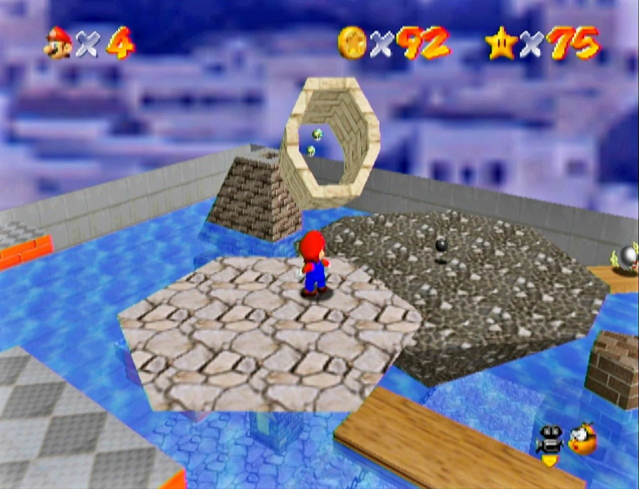 [10/09/2020] Man merkt dem Titel an, dass er der Frühphase der 3D-Entwicklung entstammt. Die weniger guten Levels bestehen teilweise einfach aus grafisch mauen Plattformen.