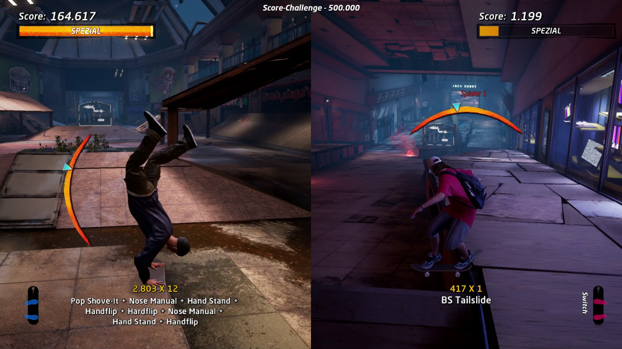 [03/09/2020] Die Multiplayer-Modi sind zwar spaßig, aber im Splitscreen ruckelt das Spiel leider merklich.