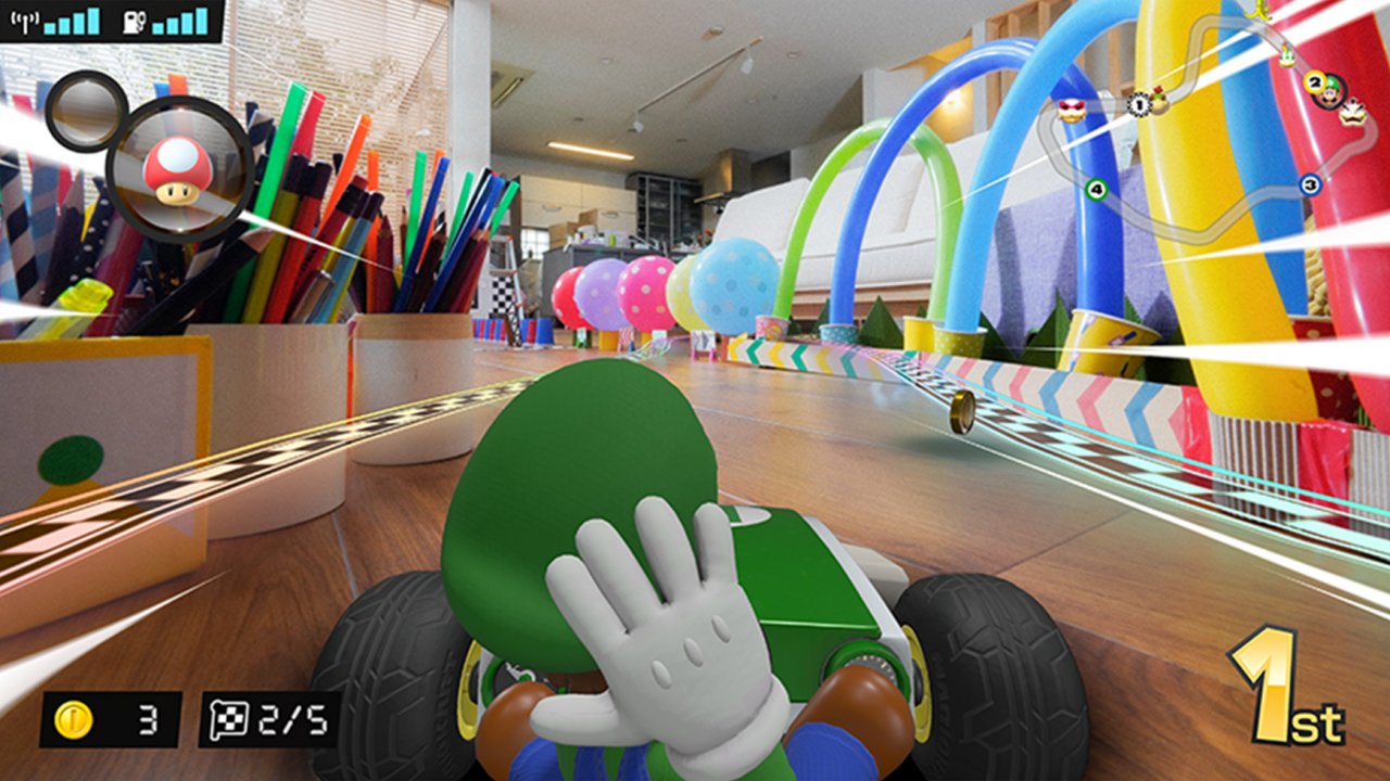 [29/10/2020] Mario Kart Live: Home Circuit: AR-Rennspiel für Nintendo Switch ausprobiert! (3)